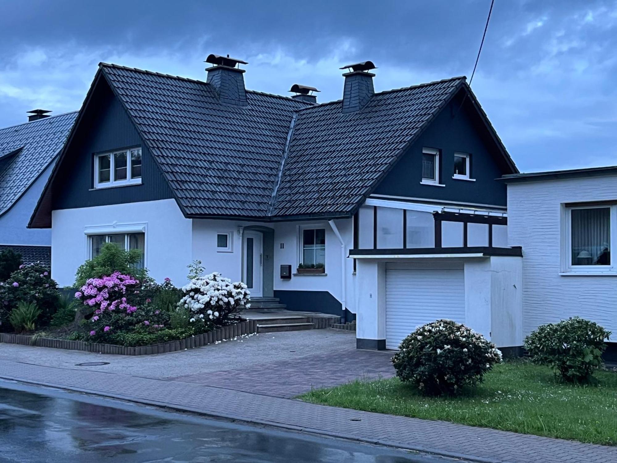 Modern Und Rustikal Mit Kamin Ferienwohnung Kohlert Bad Berleburg Exterior foto
